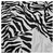 Gabardina Animal Print Acebrado Blanco/negro - Tienda Los Angeles - Telas y Blanco Hogar