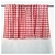 Cortina Picnic Corta Rojo-natural - comprar online