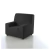 Funda de Sillon 1 Cuerpo Negro - comprar online