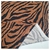 Micromorley Animal Print Acebrado Marron-negro - Tienda Los Angeles - Telas y Blanco Hogar