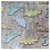 Polar Fleece Luminico Gris Dinos de Colores - comprar online
