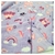 Polar Soft Estampado Lila Princesa Castillo - Tienda Los Angeles - Telas y Blanco Hogar