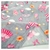 Polar Soft Estampado Gris Princesa Castillo - Tienda Los Angeles - Telas y Blanco Hogar