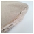 Funda Almohadon Piel de Conejo Acanalada Beige - comprar online