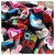 Polar Estampado Con Simil Corderito Negro Corazones Love Mariposa