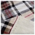 Polar Estampado Con Simil Corderito Blanco Cuadro Negro-rojo-beige - Tienda Los Angeles - Telas y Blanco Hogar