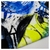 Polar Soft Estampado Azul Grafitto Pelotas - Tienda Los Angeles - Telas y Blanco Hogar