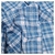 Jersey de Algodon Estampado Escoses Azul y Celeste