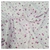 Jersey de Algodon Estampado Lila Corazones y Flores