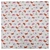 Jersey de Algodon Estampado Natural Mariposas de Colores - comprar online