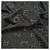 Interlock Estampado Negro Letras Blancas