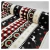 Polar Soft Estampado Guardas Cuadro Flores Rojo Negro en internet