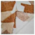 Polar Sherpa Estampado Formas Triangulares Beige - Tienda Los Angeles - Telas y Blanco Hogar