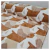 Polar Sherpa Estampado Formas Triangulares Beige en internet