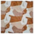 Polar Sherpa Estampado Formas Triangulares Beige - comprar online