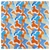 Polar Soft Estampado Camuflado Turquesa Naranja - comprar online