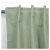 Cortina Black Out Lino Corta Verde Malva
