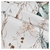 Cuerina Alfa Estampada Blanco Hojas Lineales Vison