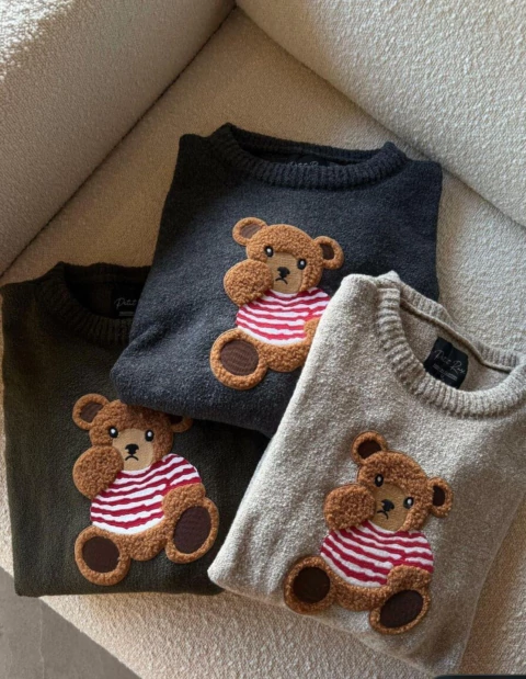 Tricot Teddy Bear