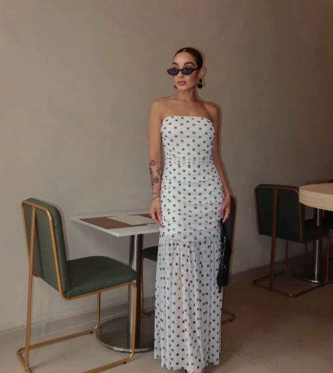 Vestido Tule Poás - comprar online