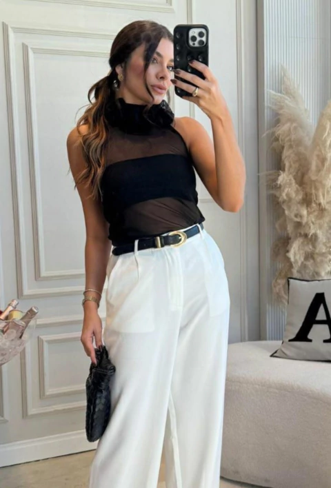 Blusa tule carnelian - comprar online