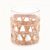 Conjunto de 4 Copos Baixos de Vidro com Sisal 320ml - comprar online