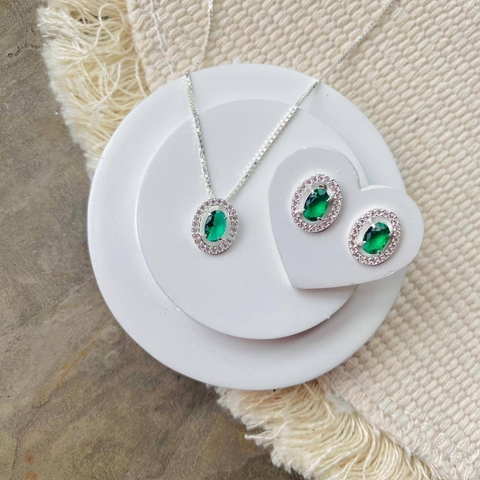 Conjunto Moldura Oval Cores