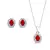 Conjunto Oval Rubi