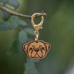 Tag de Identificação Pug