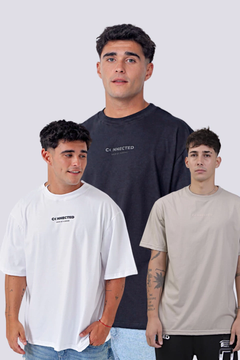 Pack x3 remeras Basicas - comprar online