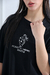 Remera Heart Negro - tienda online
