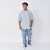 Remera Basic R003 Gris Claro en internet
