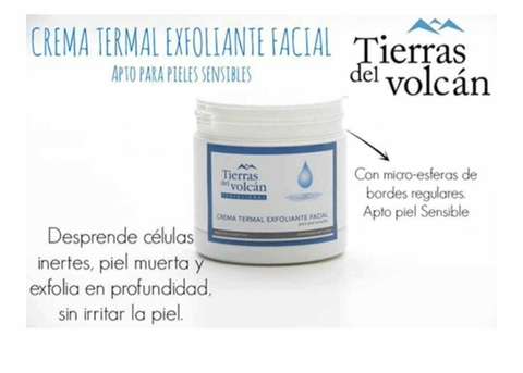 Crema termal exfoliante piel sensible 250gr