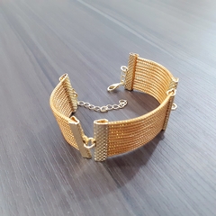 Pulseira Capim Dourado 25mm . Código P12. - comprar online