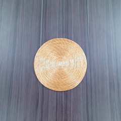 Porta panela de Capim Dourado. Sousplat 20 cm. Código SO2.