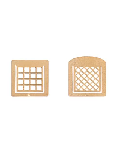 Dupla Marcadores de Páginas Mercado Novo e Mercado Central - Ouro