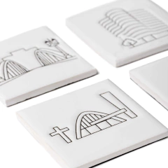 Imã Azulejo Ícones de BH - comprar online