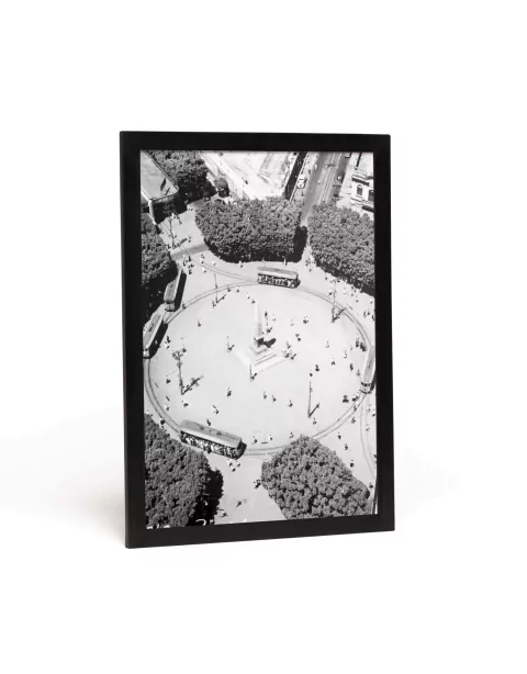 Fotografia Antiga Seu Câncio - Praça Sete