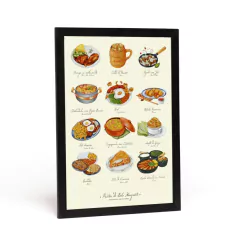 Gravura Pratos de Belo Horizonte