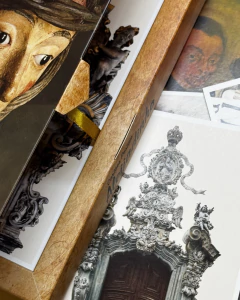 Caixa Cartões Postais Aleijadinho na internet