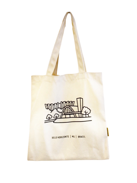 Sacola Ícone Pampulha - Ecobag Cru