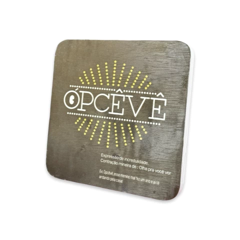 Quadro Madeira Mineirês - Opcevê