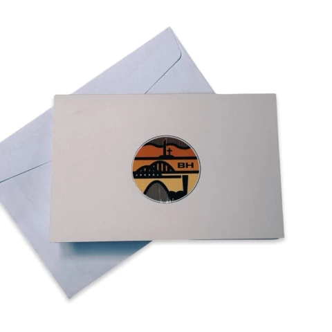 Cartão Ilustrado - Skyline BH