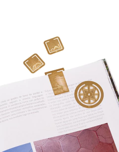 Marcador de Páginas Praça da Liberdade - Ouro - comprar online