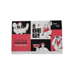 Poster Grande de colorir é belo!