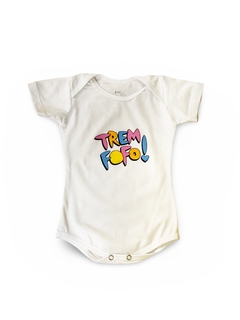 Body Infantil Trem Fofo