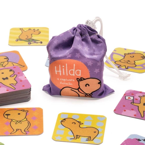 Jogo da Memória Hilda Capivara