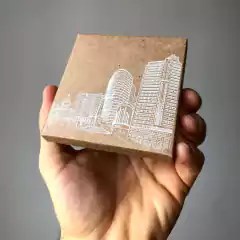 Skyline de Belo Horizonte na internet