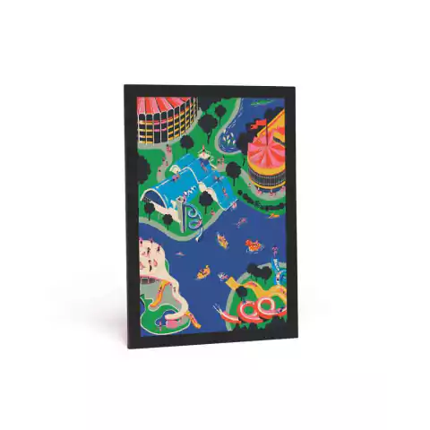 Gravura Parque Aquático Pampulha