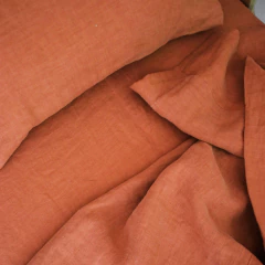 Lençol de Cima Baby Camel, 100% Linho Europeu - HOUSE OF LINHO